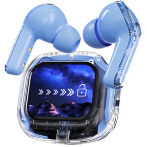 AirMax A9 TWS Wireless Earphones with Smart Touch Display Screen & Long Battery Life Noise Cancelling