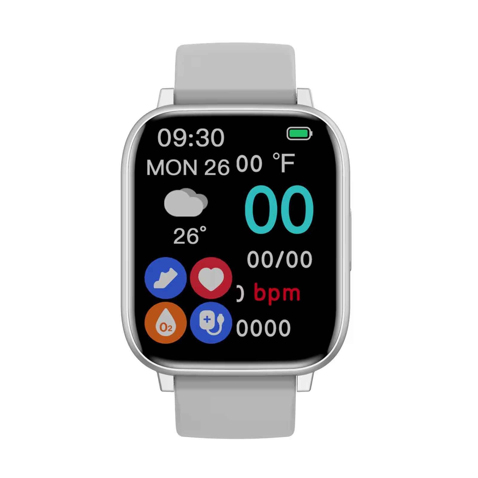 H9 Plus Smartwatch with AI Voice Assistant, Bluetooth Calling, Heart Rate & Blood Oxygen Monitor (IP67/IP68 Waterproof) - Image 4