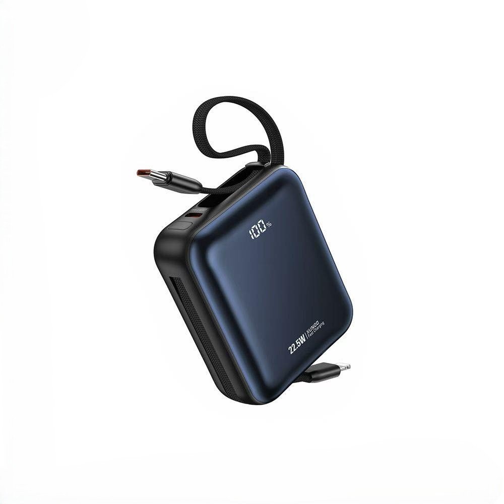 XUNDD XDPB-014 10000mAh 22.5W Dual Cable Mini Power Bank